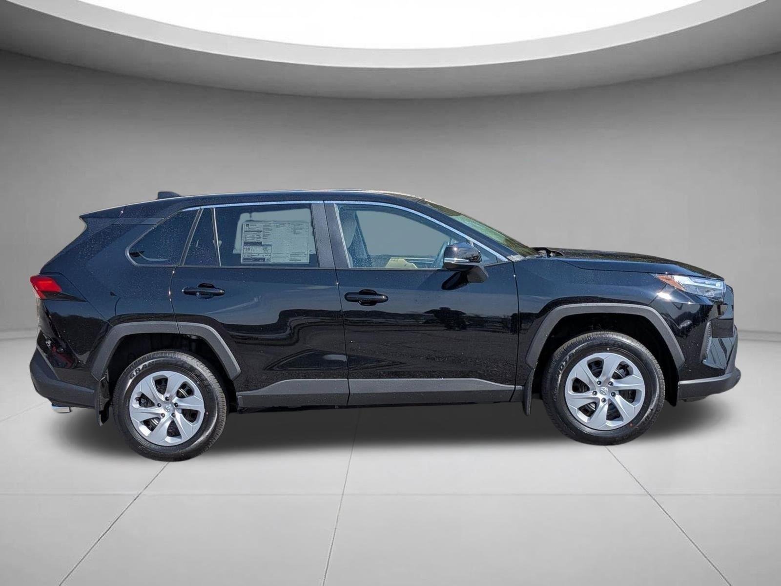 Used 2025 Midnight Black Metallic Toyota LE image 4