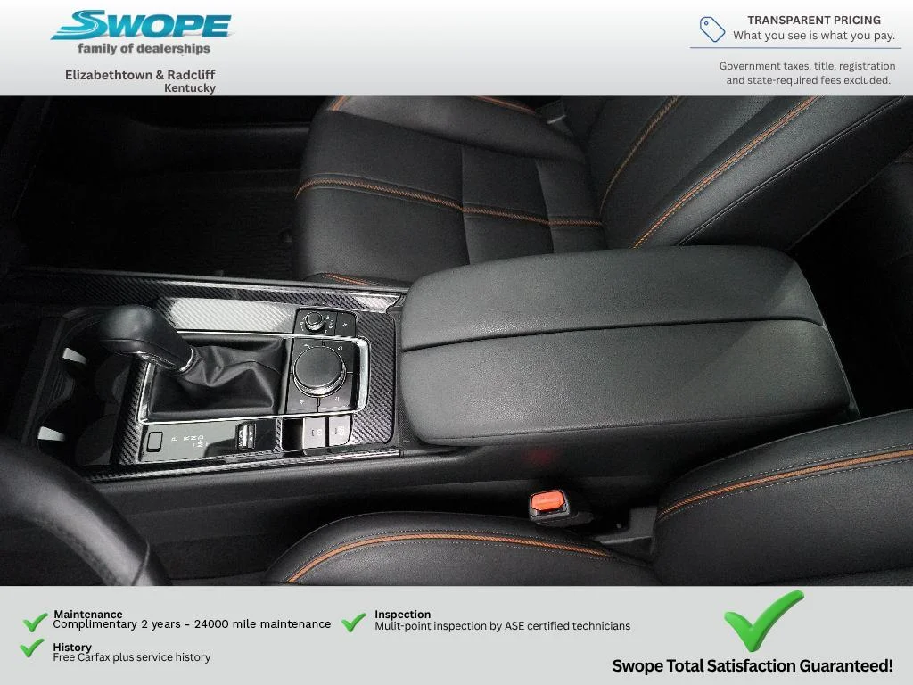 Used 2024 Zircon Sand Metallic Mazda 2.5 Turbo Premium Plus Package image 24