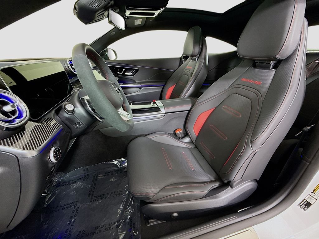 New 2026 MANUFAKTUR Moonlight White Metallic Mercedes-Benz AMG® CLE 53 4MATIC+ Coupe image 22
