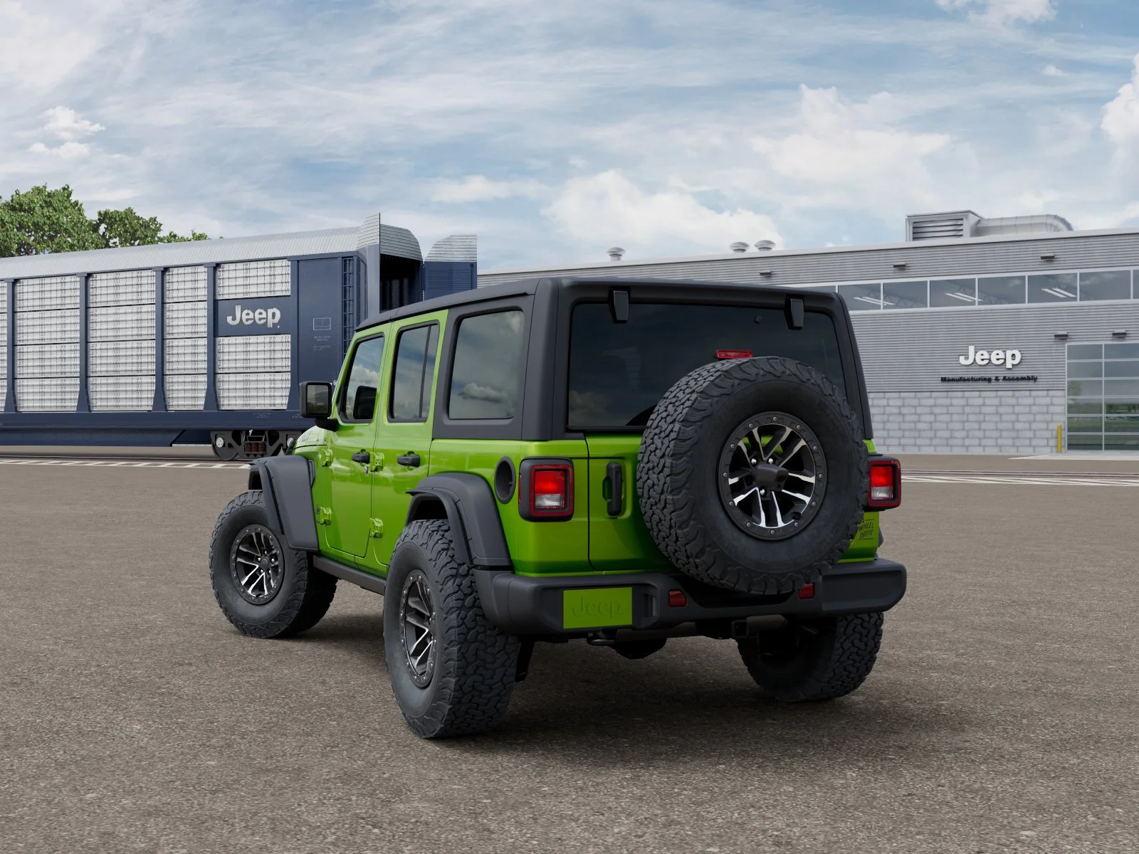 New 2026 Mojito Clear-Coat Exterior Paint Jeep Willys image 3