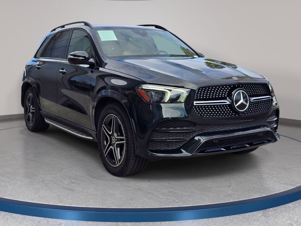 Used 2021 Green Mercedes-Benz GLE 350 image 4