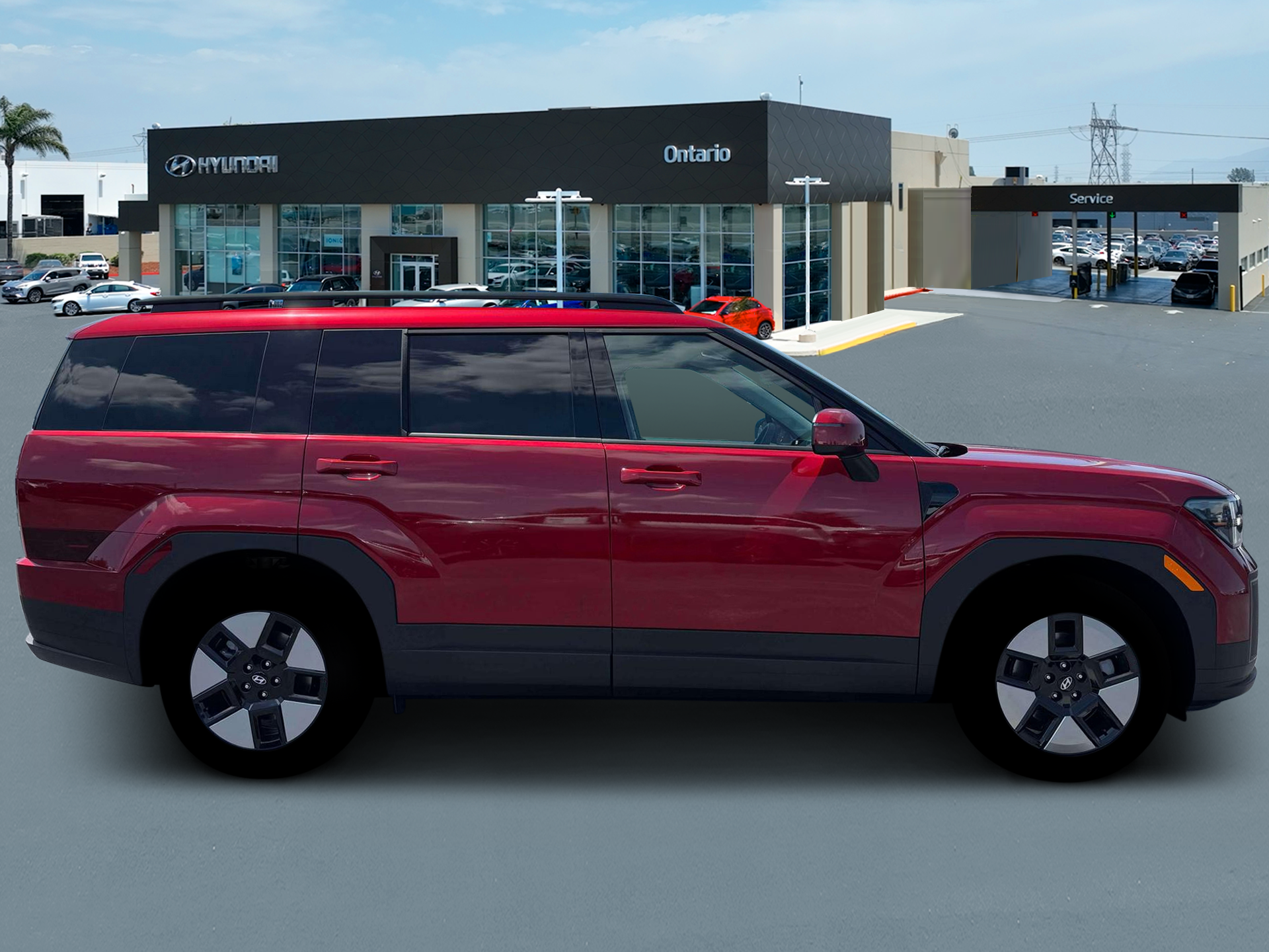 New 2026 Red Hyundai SEL image 9