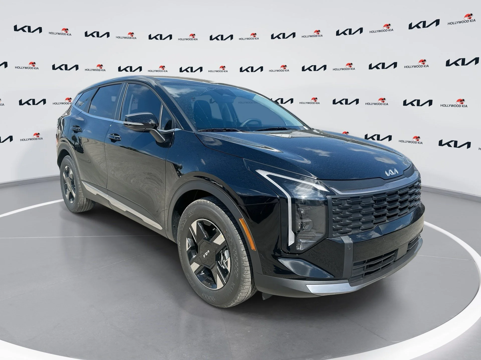 New 2026 Ebony Black Kia LX image 1