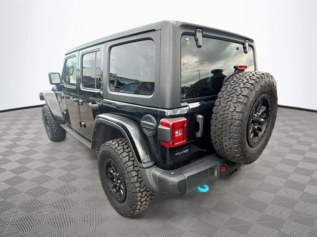 Used 2023 Black Jeep Rubicon 20th Anniversary Edition 4xe image 8