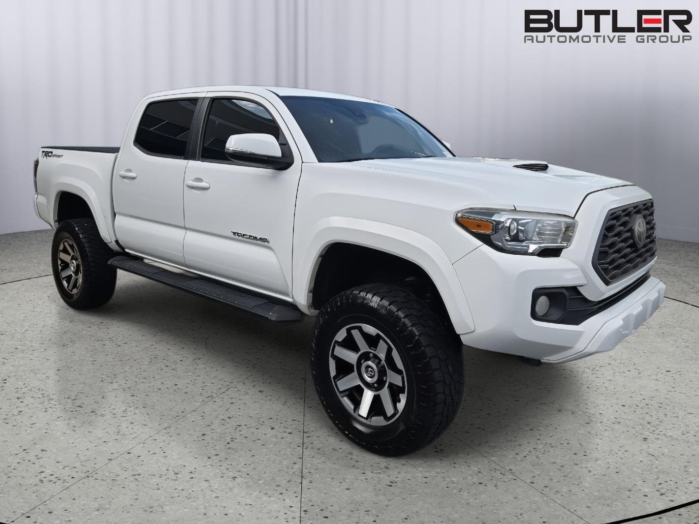 Used 2020 Super White Toyota TRD Sport image 2