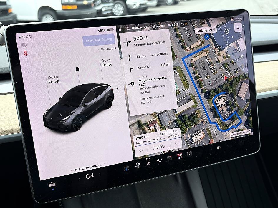 Used 2021 Midnight Silver Metallic Tesla Long Range image 20