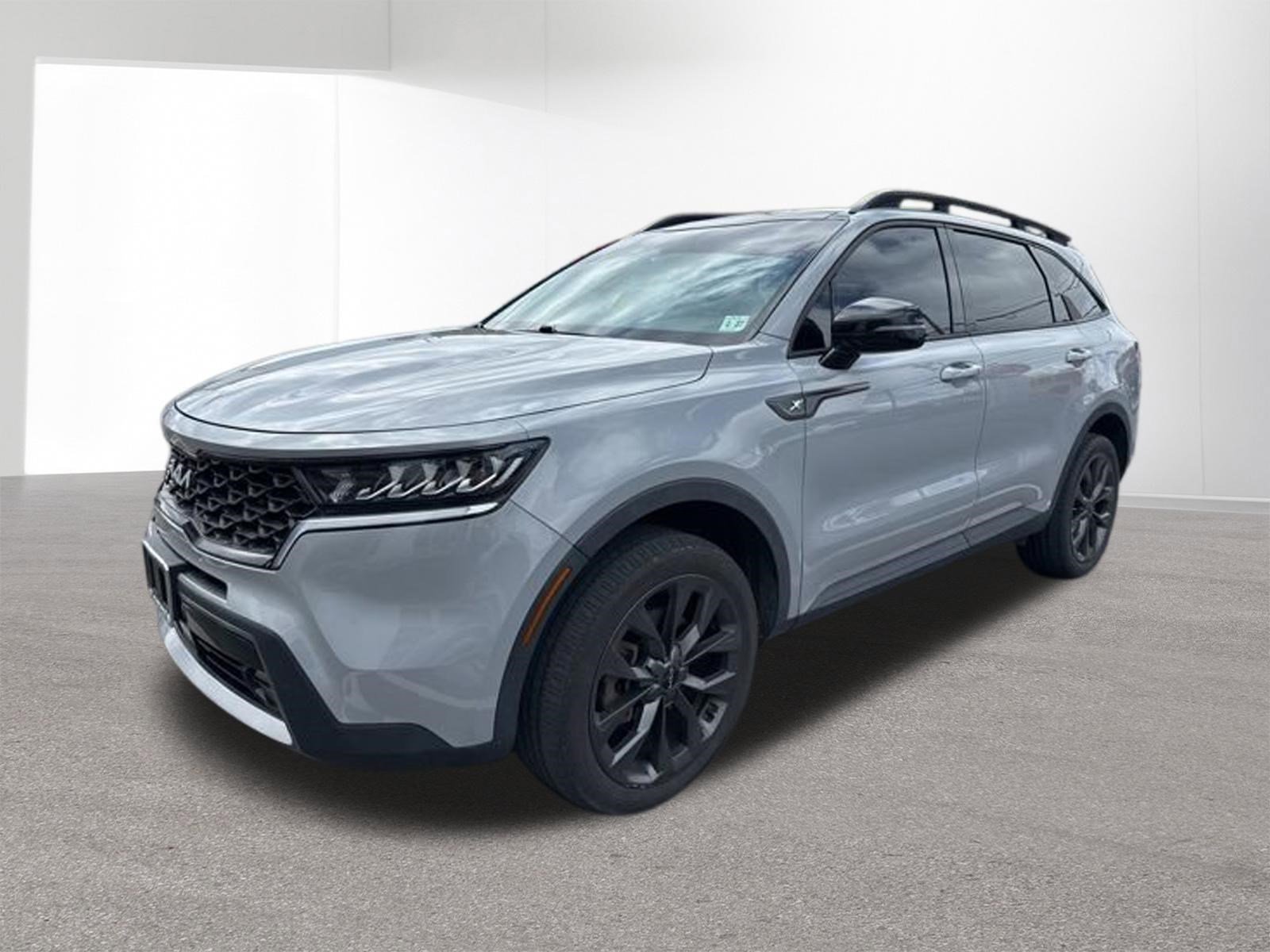 Used 2022 Wolf Gray Kia X-Line EX image 28