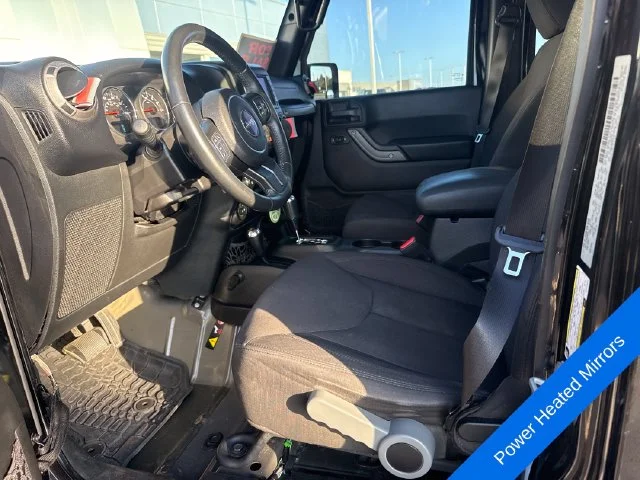 Used 2017 Black Clearcoat Jeep Unlimited Sport image 15