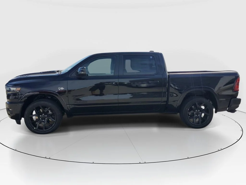New 2026 Diamond Black Crystal Pearl-Coat Exterior Paint RAM Laramie image 7