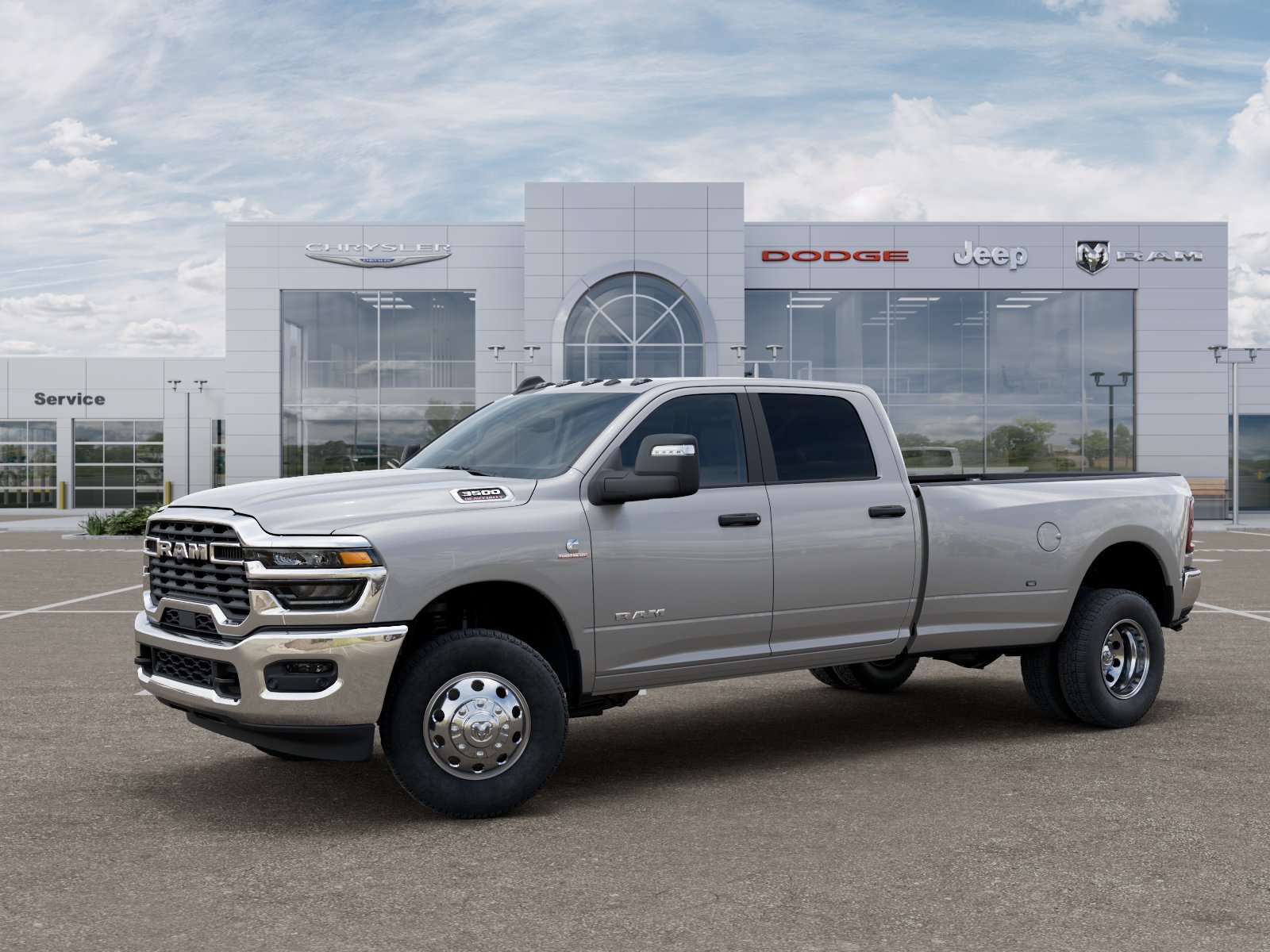 New 2026 Silver-Zynith Exterior Paint RAM Big Horn image 41