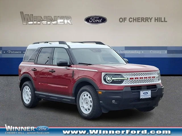 New 2025 Ruby Red Metallic Tinted Clearcoat Ford Heritage image 1