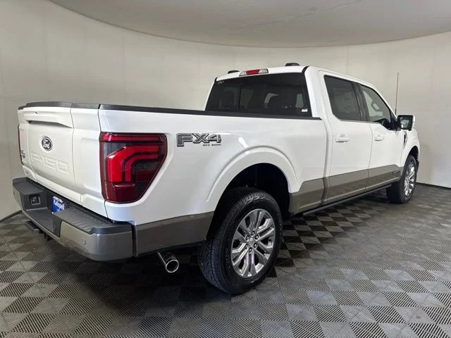 New 2026 Star White Metallic Tri-Coat Ford King Ranch image 3