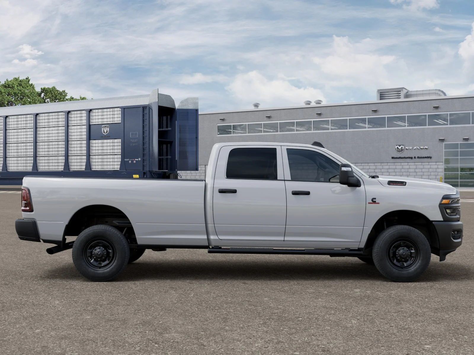 New 2026 Bright White Clear-Coat Exterior Paint RAM Tradesman image 12