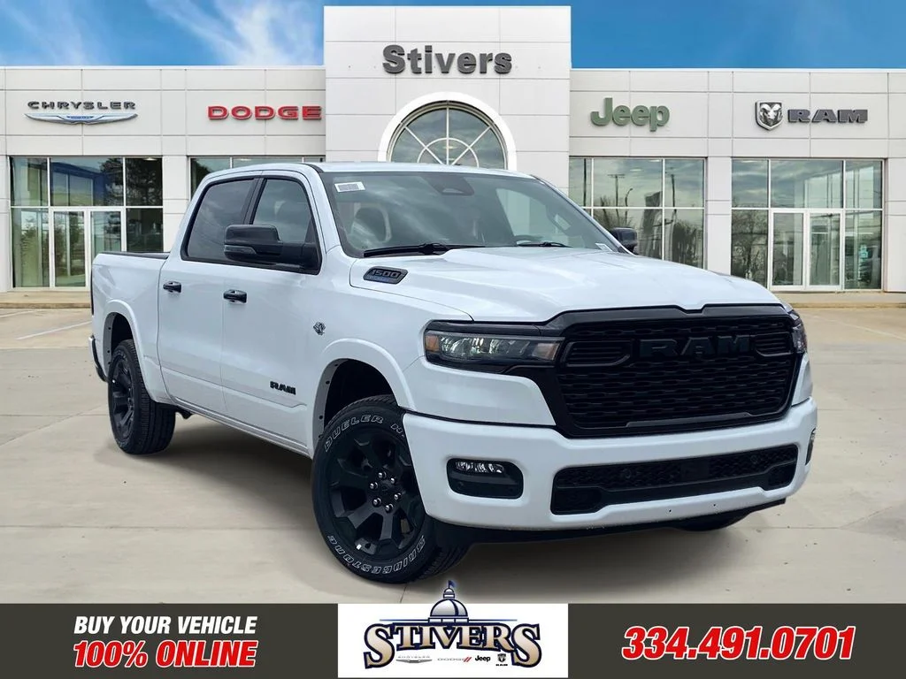New 2026 Bright White Clearcoat RAM Big Horn/Lone Star image 1