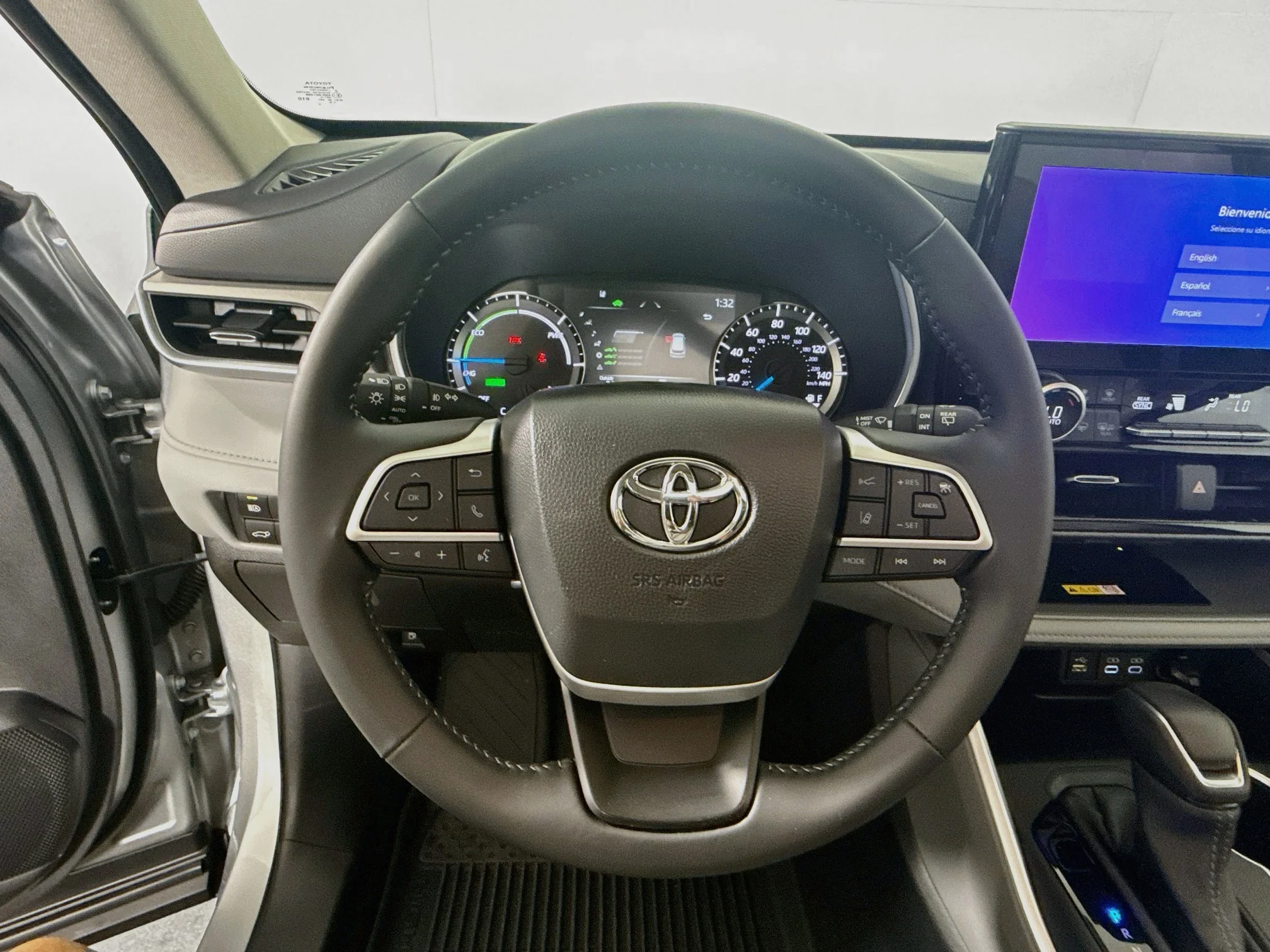 Used 2025 Celestial Silver Metallic Toyota Hybrid XLE image 11