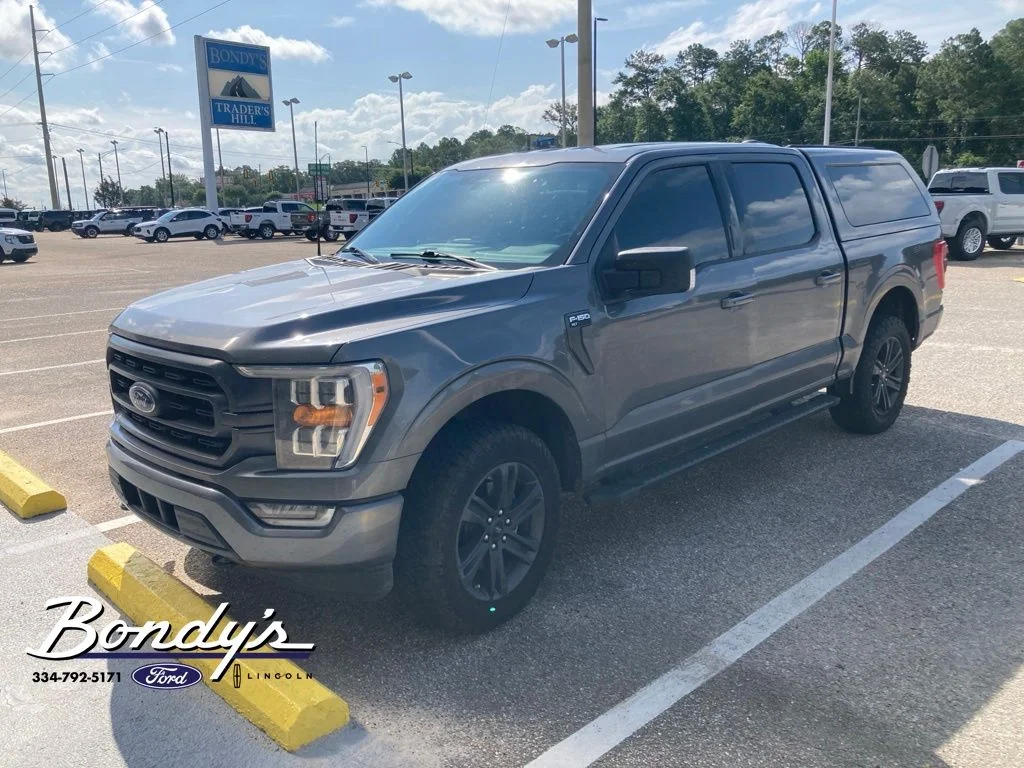 Used 2023 Carbonized Gray Metallic Ford XLT image 4