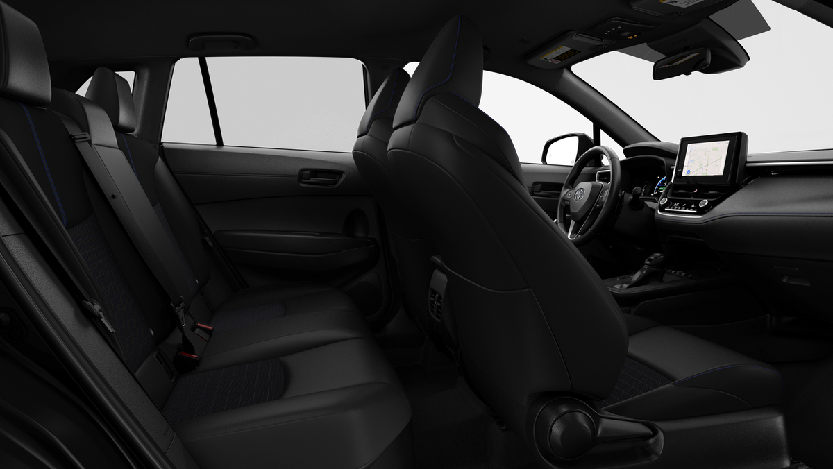 New 2026 Cavalry Blue with Jet Black roof Toyota Hybrid SE image 22