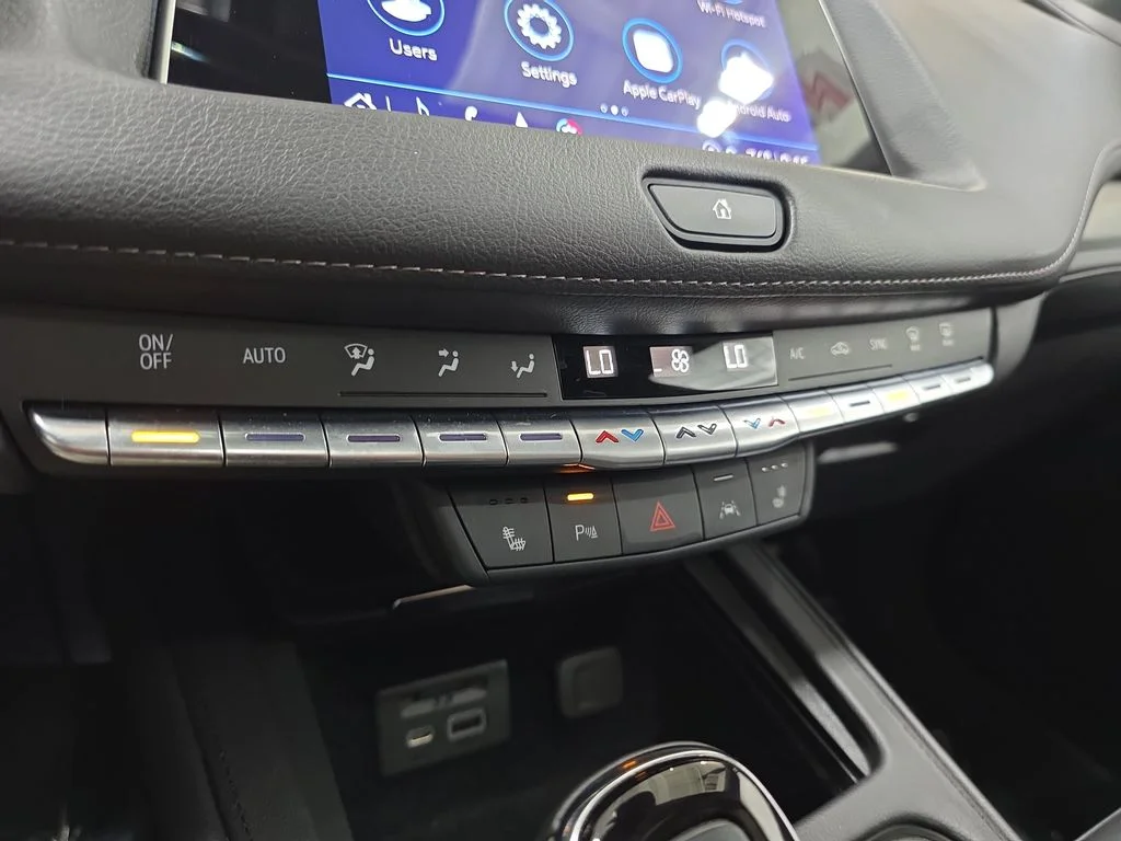 Used 2023 Galactic Gray Metallic Cadillac Premium Luxury image 22