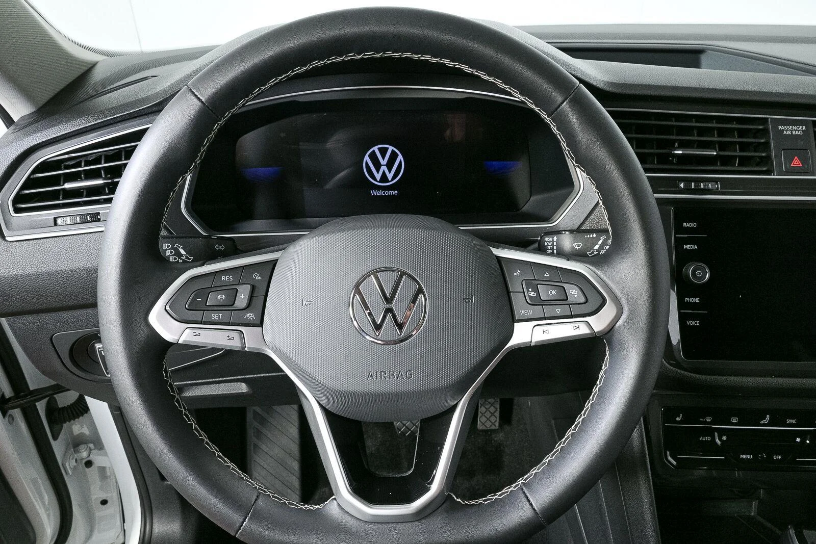 Certified Used 2023 Opal White Pearl Volkswagen SE image 15