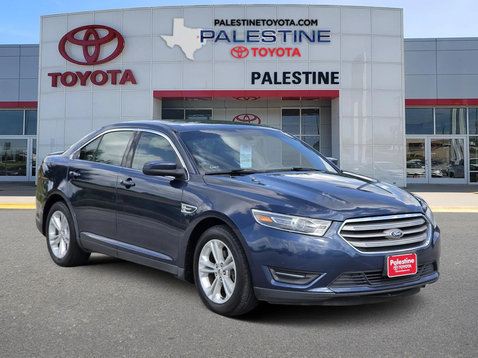 Used 2016 Blue Ford 4dr Sdn SEL FWD image 1