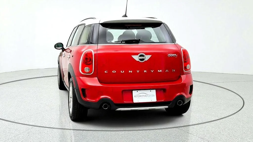 Used 2016 Chili Red MINI ALL4 w/ Steptronic Auto, White Roof & Bonnet Stripes image 6