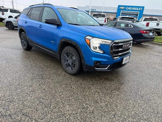 Used 2024 Blue GMC AT4 image 2