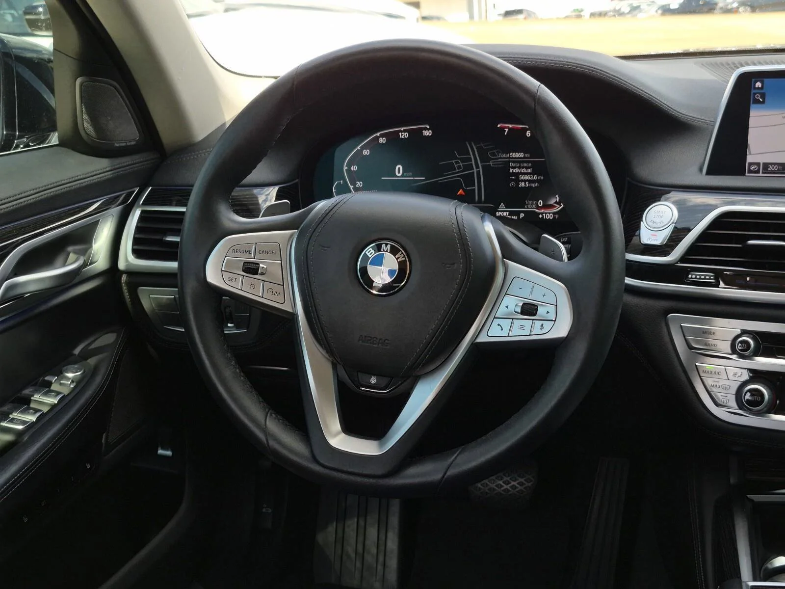 Used 2022 Black Sapphire Metallic BMW 740i image 19