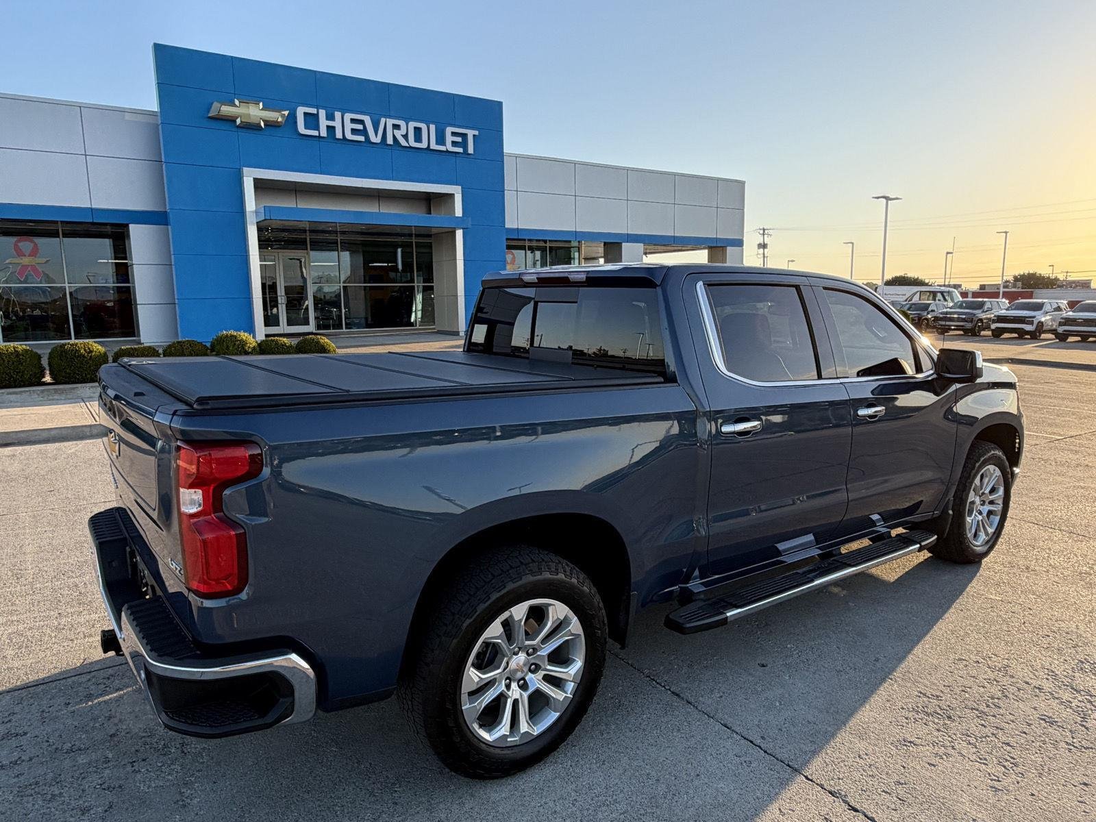 Used 2024 Lakeshore Blue Metallic Chevrolet LTZ image 8