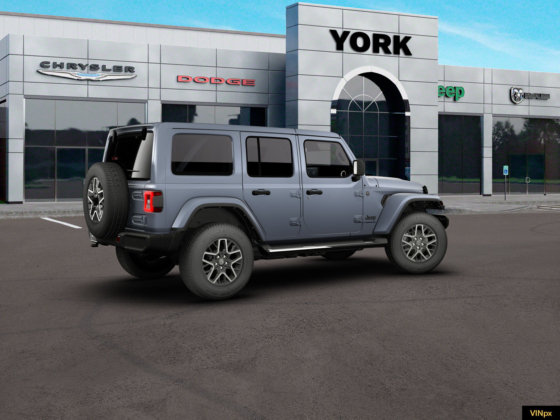 New 2026 Anvil Clear-Coat Exterior Paint Jeep Sahara image 8