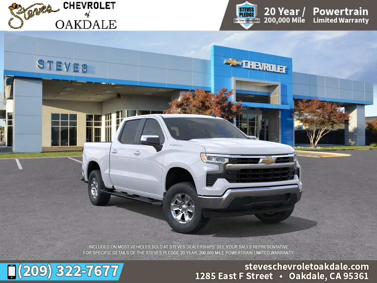 New 2026 Summit White Chevrolet LT image 1