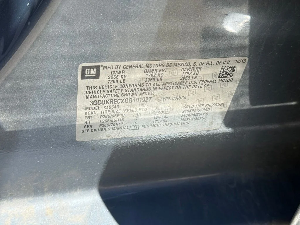 Used 2016 Gray Chevrolet LT image 11