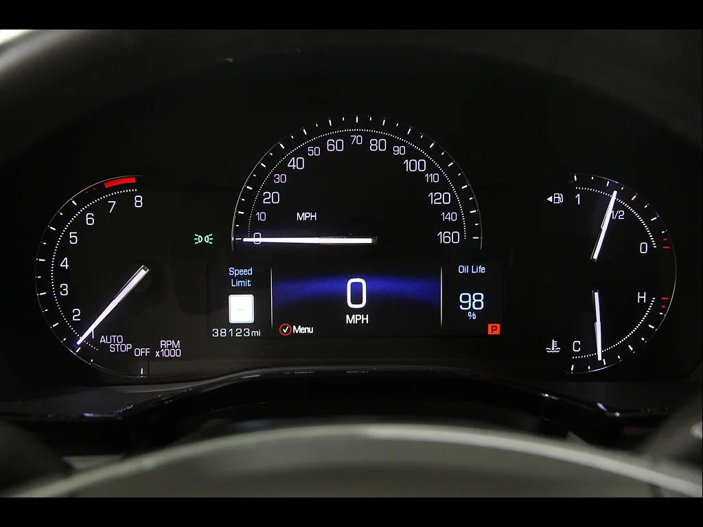 Used 2019 Stellar Black Metallic Cadillac Luxury image 8
