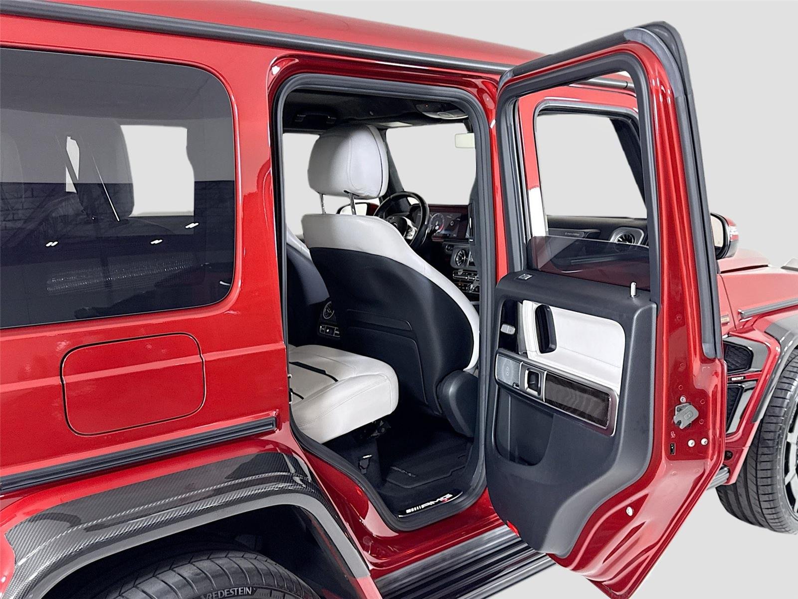 Used 2021 designo Cardinal Red Metallic Mercedes-Benz AMG® G 63 | Brabus Widebody image 31