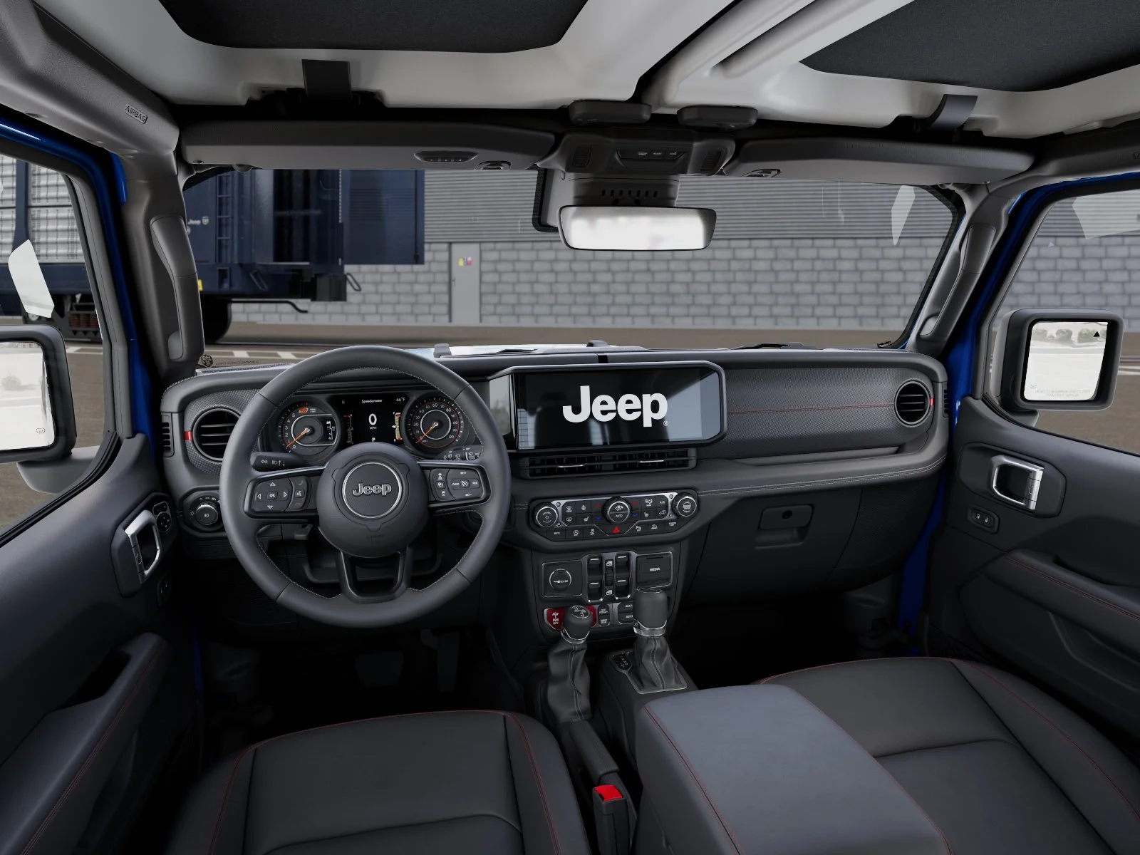 New 2026 Hydro Blue Pearl-Coat Exterior Paint Jeep  image 14