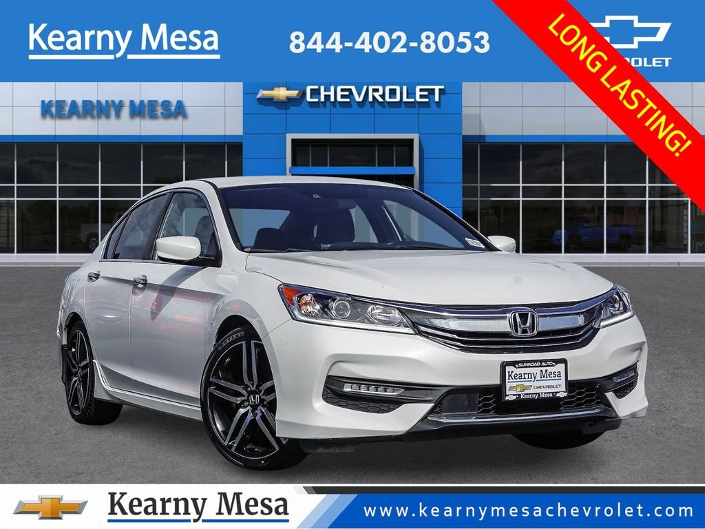 Used 2016 White Honda Sport image 1