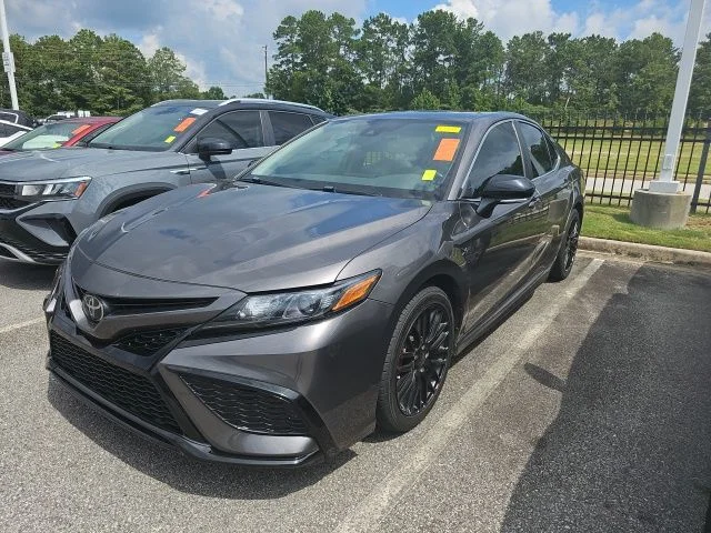 Used 2021 Gray Toyota SE image 1