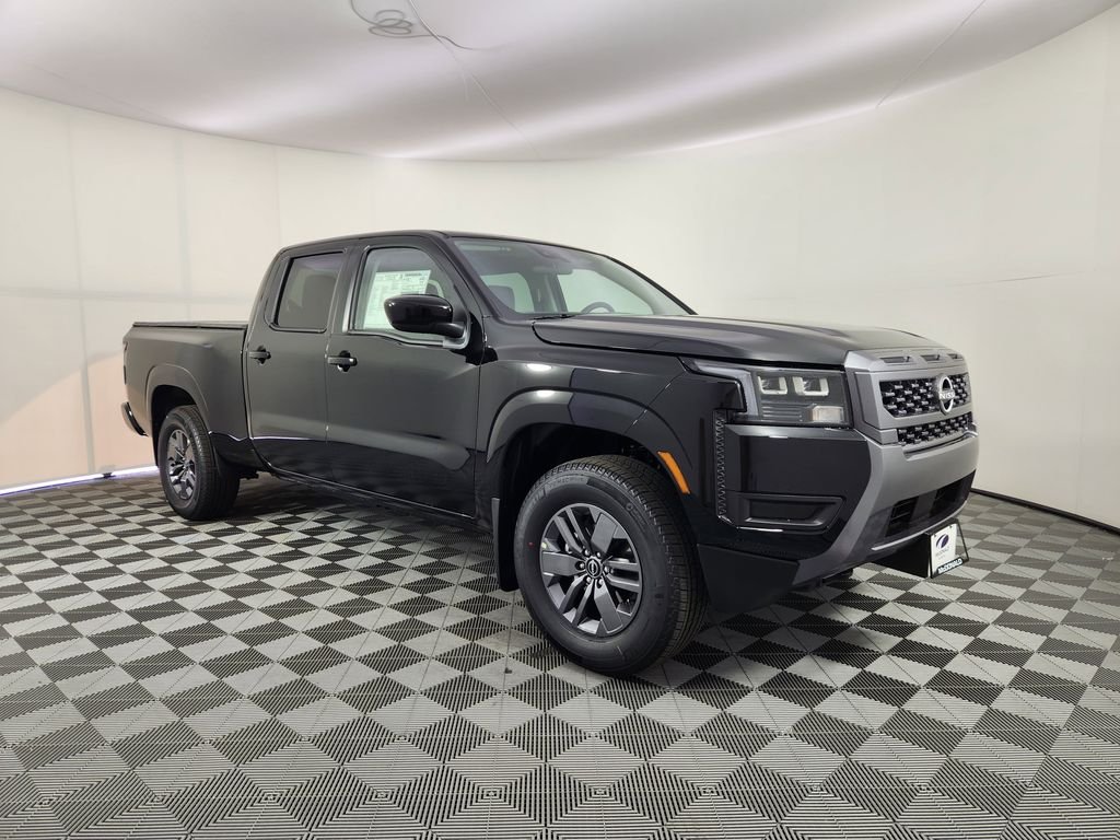 New 2026 Super Black Nissan Crew Cab SV Long Bed image 6