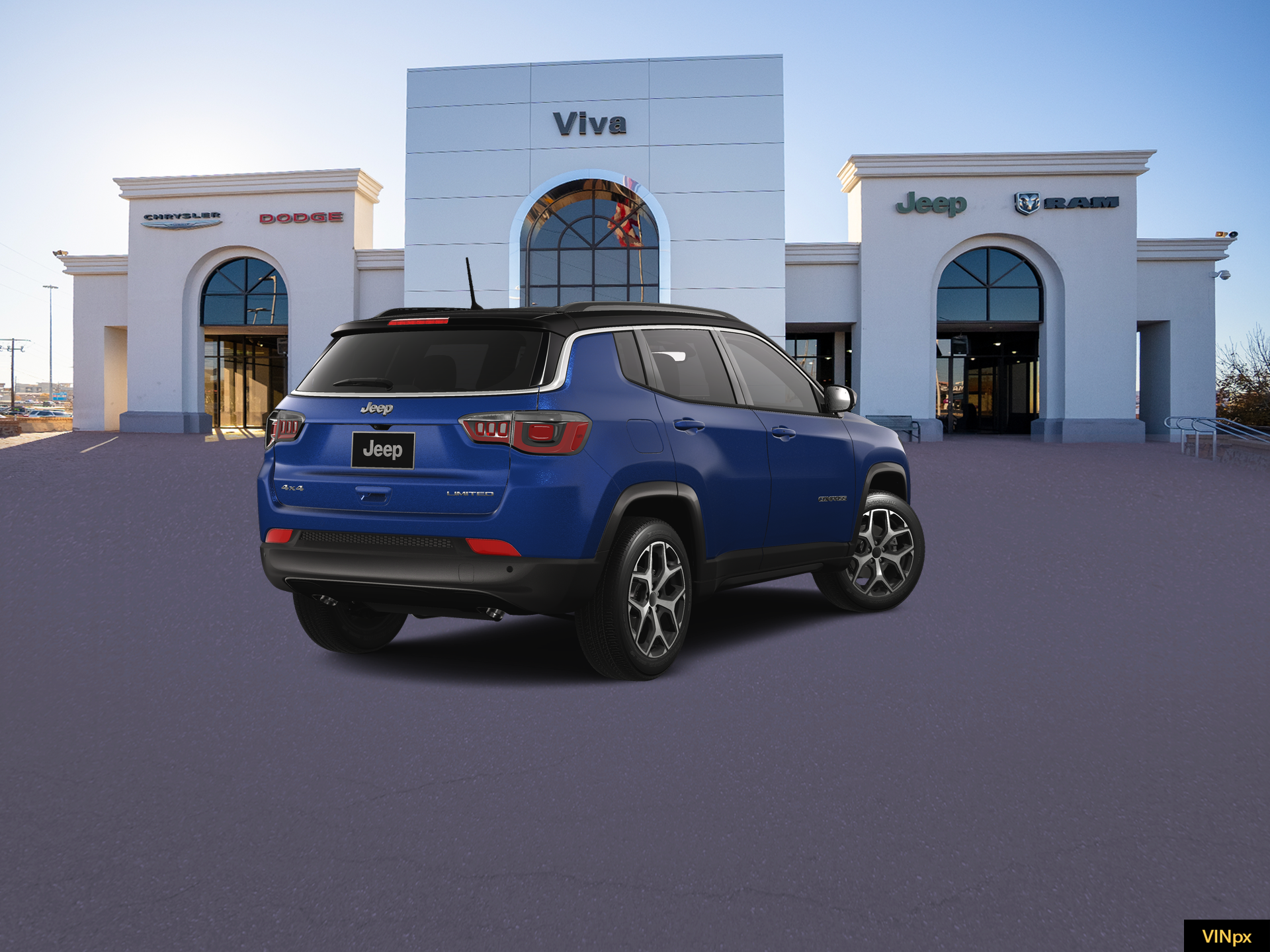 New 2026 Fathom Blue Pearl-Coat Exterior Paint Jeep Limited image 19