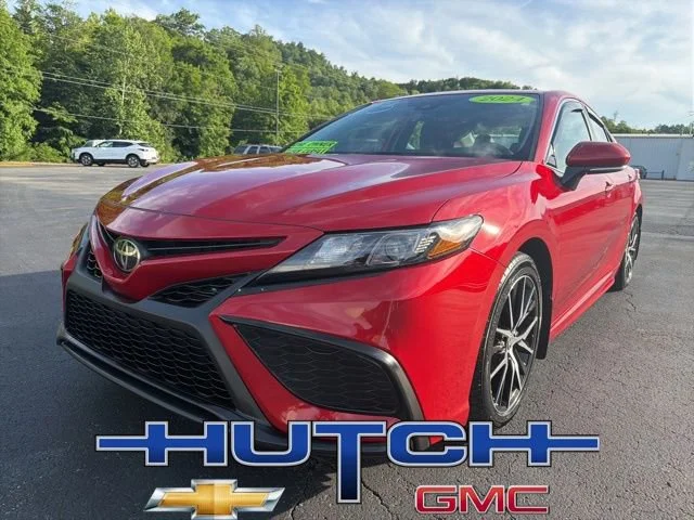 Used 2024 Red Toyota SE image 1