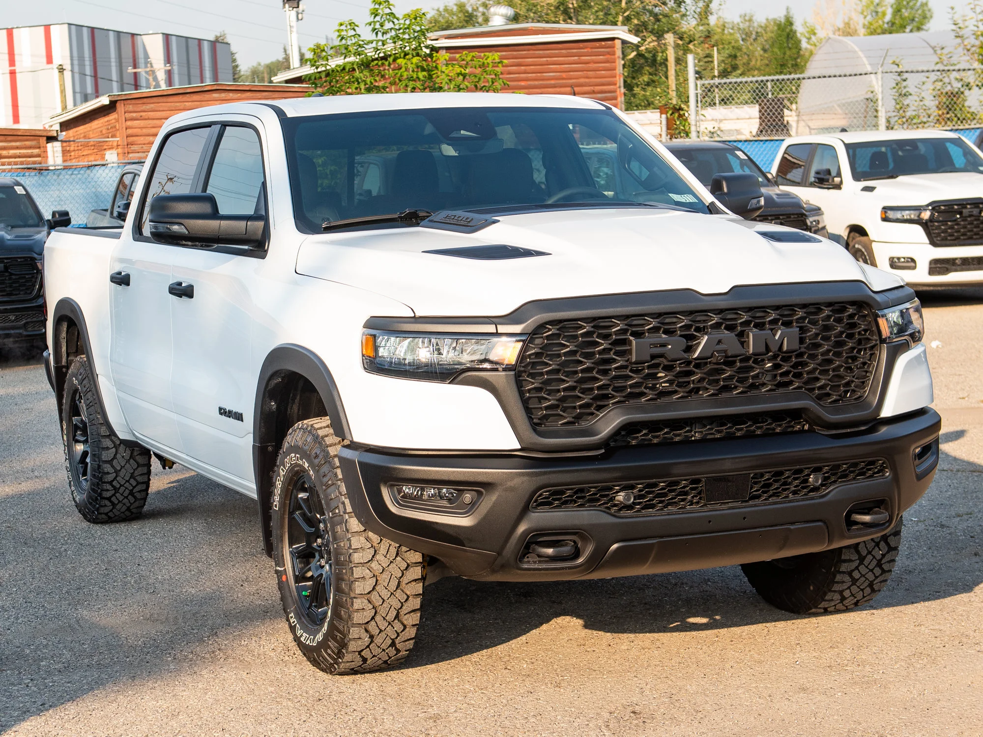 New 2026 White RAM Rebel* Crew Cab 4x4, 33 Inch A/T Tires, Heated Seats, Nav, Alpine Audio image 10