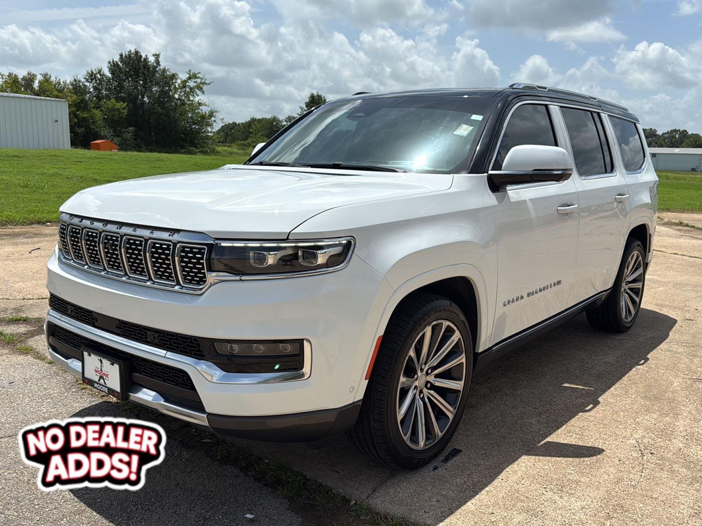 Used 2022 Bright White Clearcoat Jeep Series I image 3