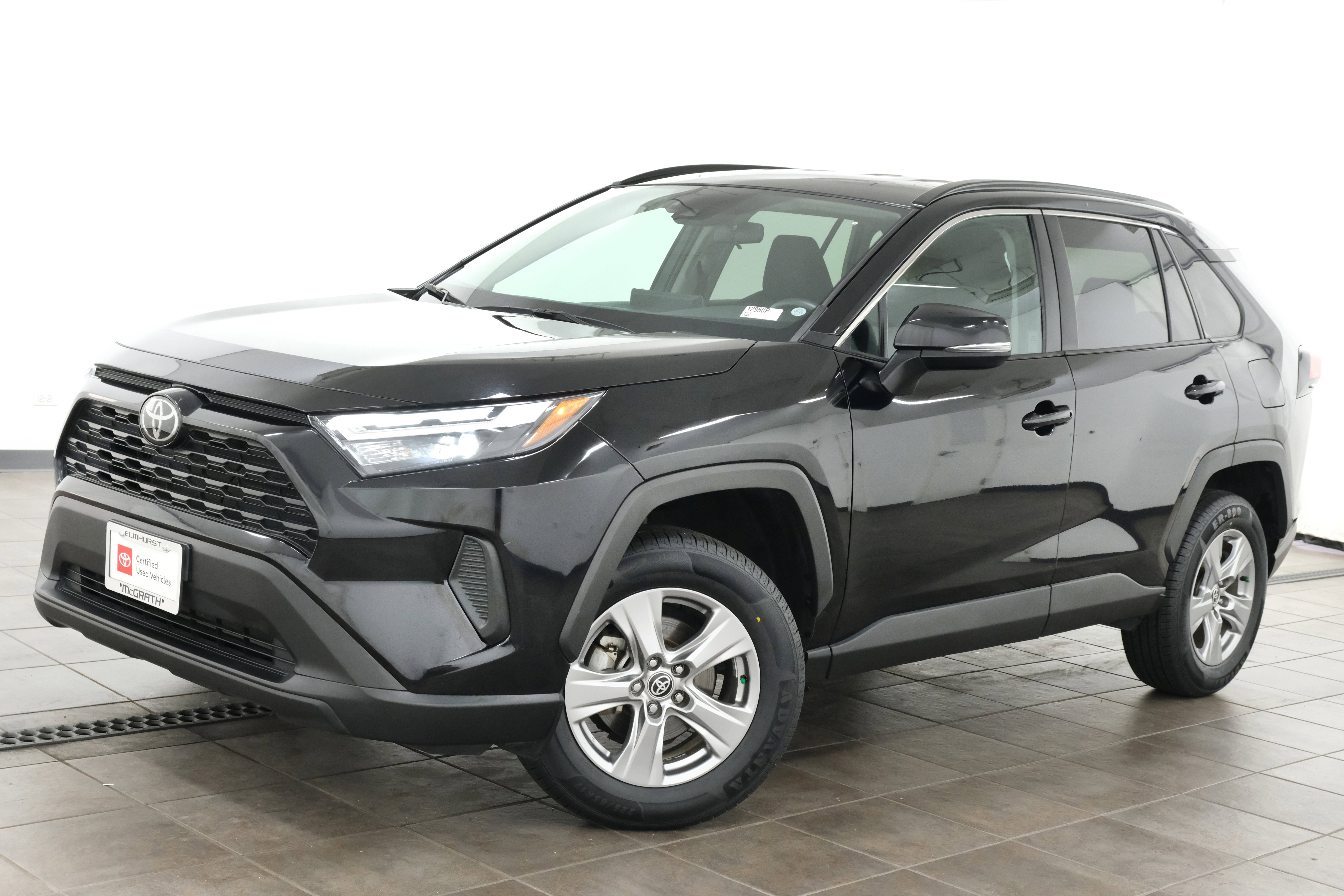 Certified Used 2024 Midnight Black Metallic Toyota XLE image 2