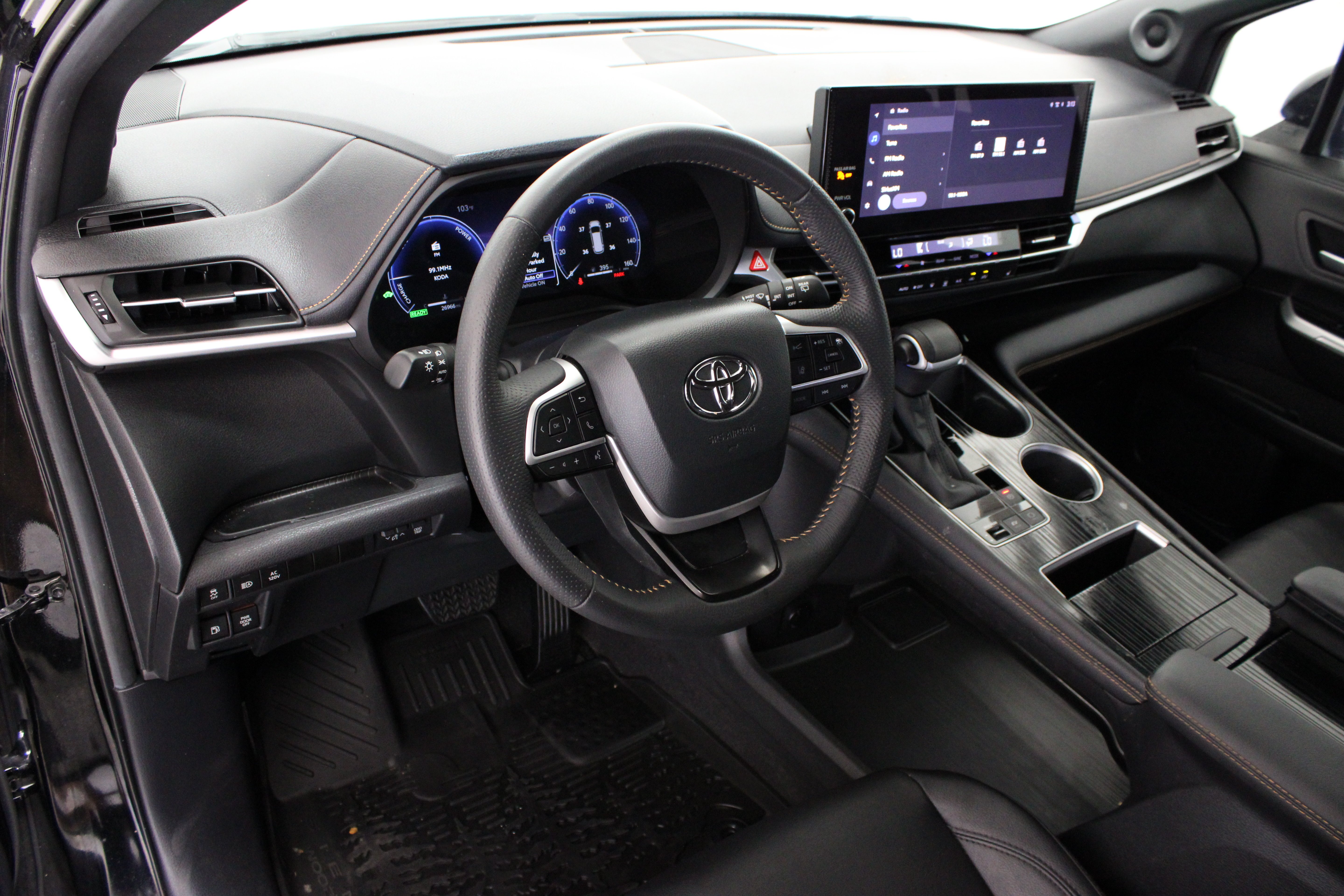Certified Used 2025 Midnight Black Metallic Toyota Woodland Edition 2.5L/Electric image 13
