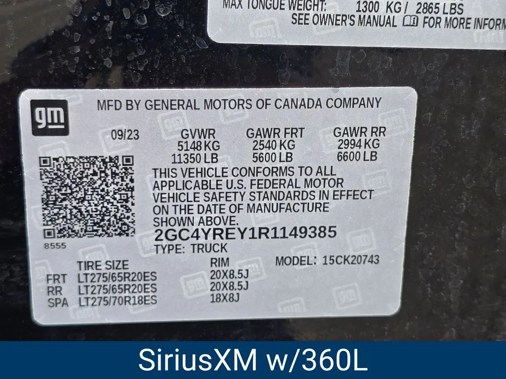 Certified Used 2024 Black Chevrolet High Country image 10