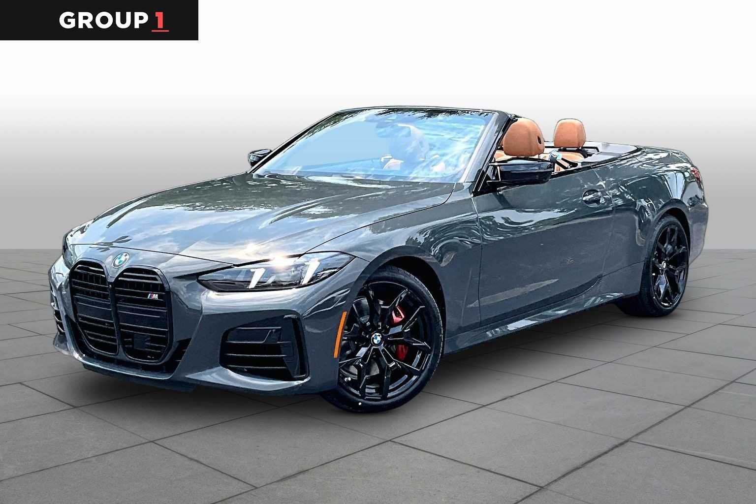 Gray (Dravit Grey Metallic) 2027 BMW 4 Series Convertible All-Wheel Drive 