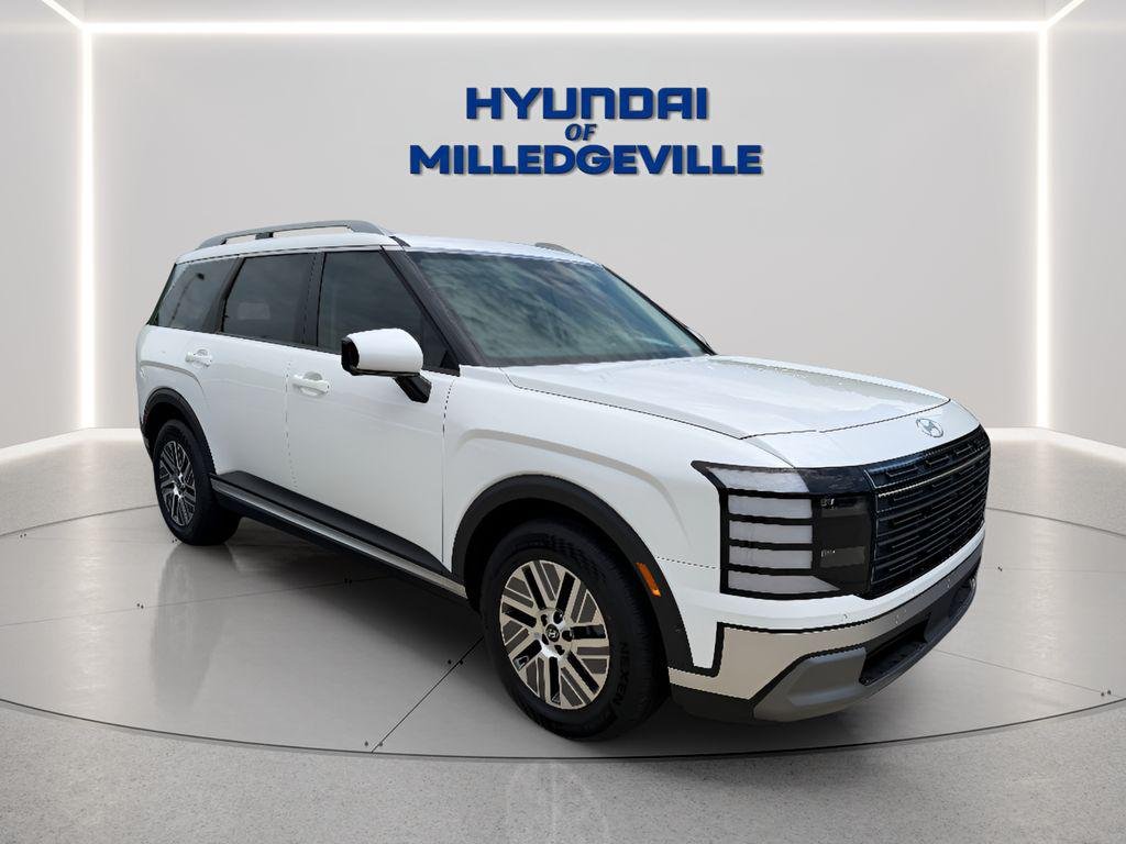 New 2026 Creamy White Pearl Hyundai Blue SEL Premium 7P image 8