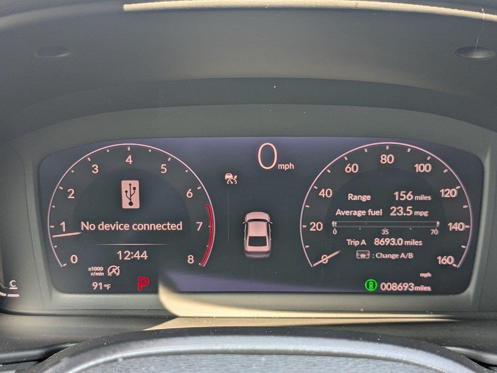 Used 2024 Meteorite Gray Metallic Honda EX image 25