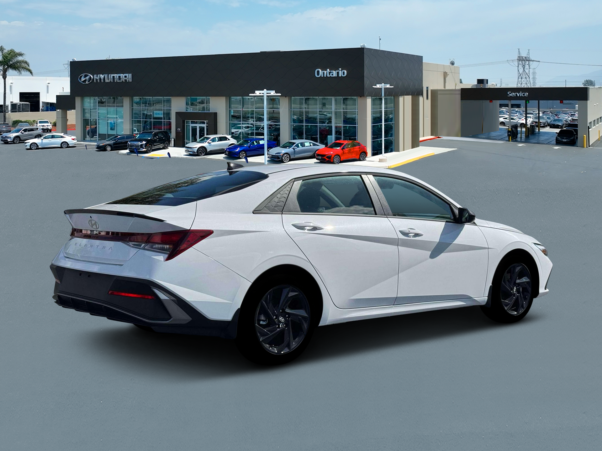 New 2026 White Hyundai SEL Sport image 36