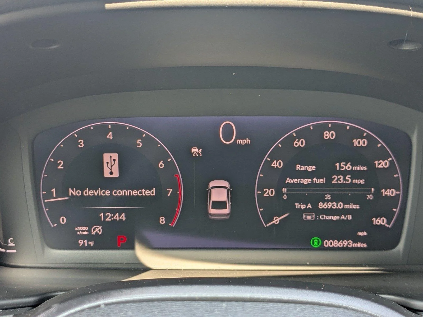 Used 2024 Meteorite Gray Metallic Honda EX image 25