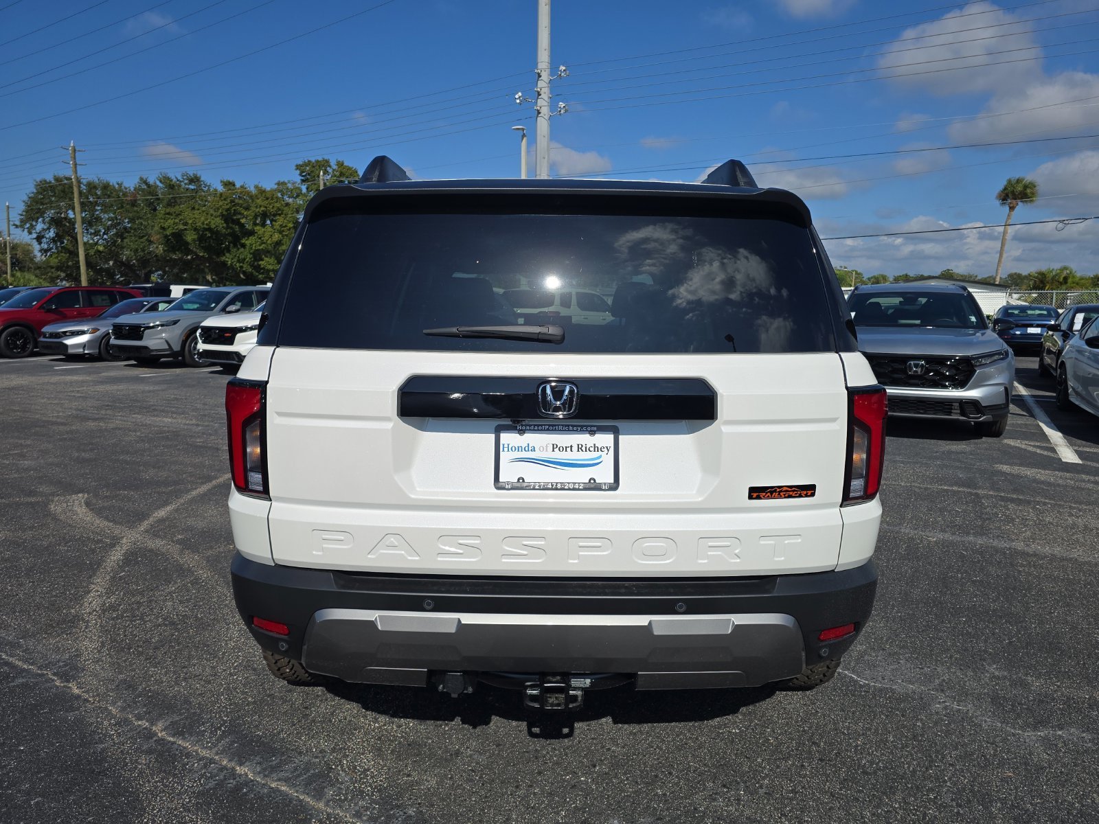 New 2026 Platinum White Pearl Honda TrailSport image 5